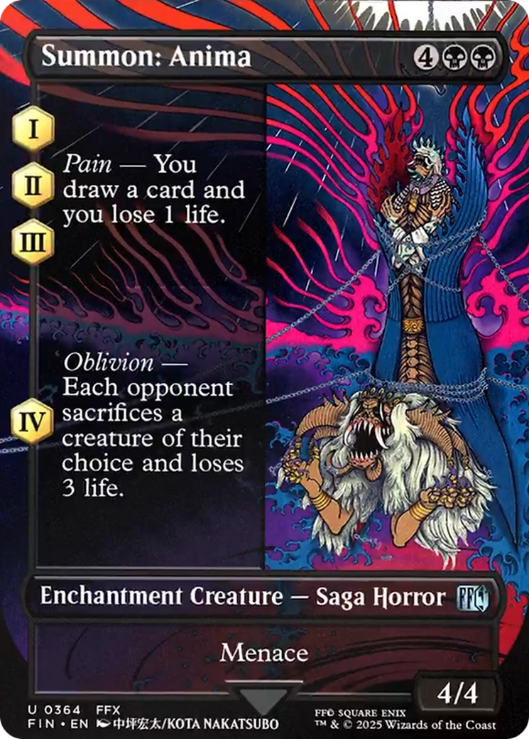 Summon: Anima (Borderless) [FINAL FANTASY] | Gear Gaming Bentonville