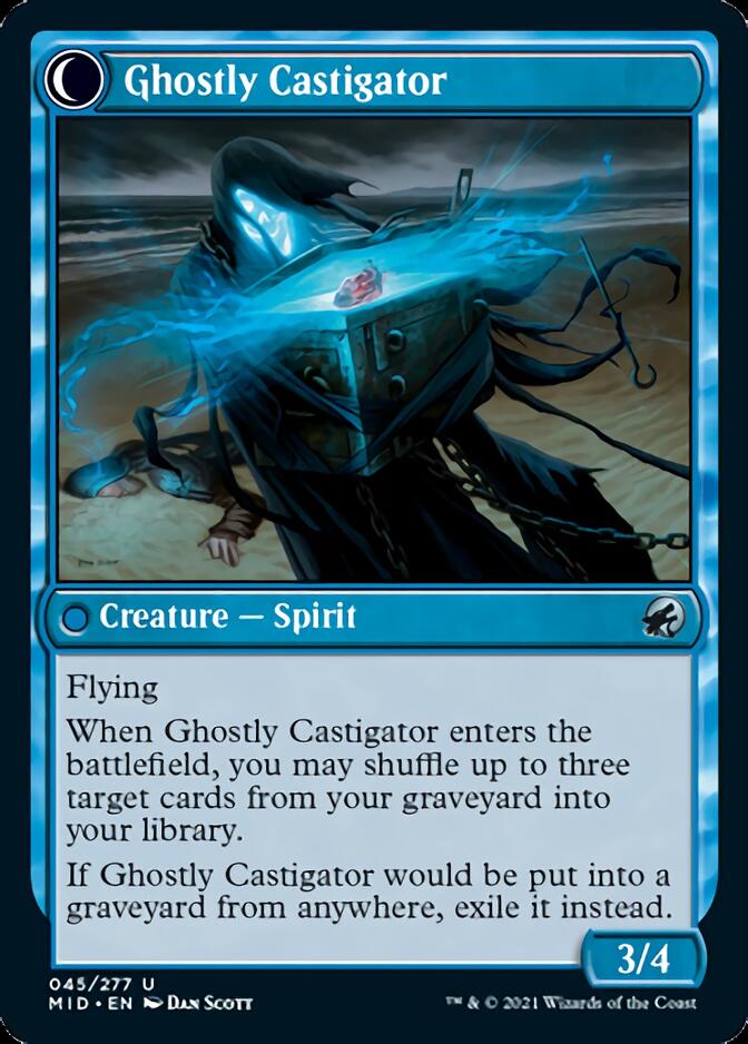 Covetous Castaway // Ghostly Castigator [Innistrad: Midnight Hunt] | Gear Gaming Bentonville