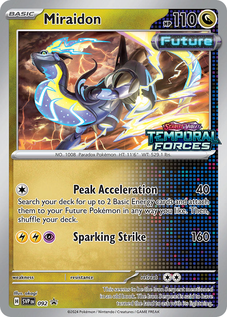 Miraidon (092) [Scarlet & Violet: Black Star Promos] | Gear Gaming Bentonville