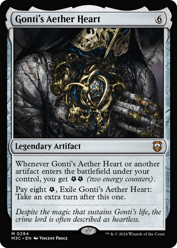 Gonti's Aether Heart [Modern Horizons 3 Commander] | Gear Gaming Bentonville