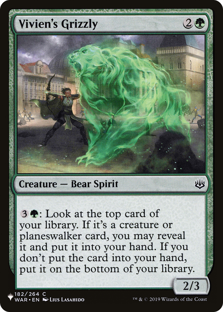 Vivien's Grizzly [The List Reprints] | Gear Gaming Bentonville