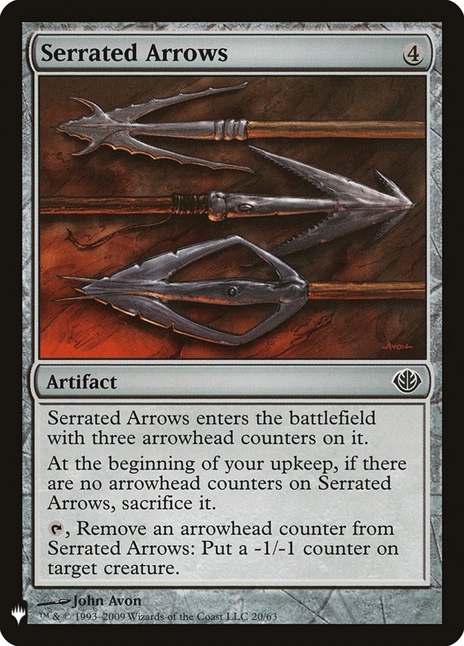 Serrated Arrows [Mystery Booster] | Gear Gaming Bentonville