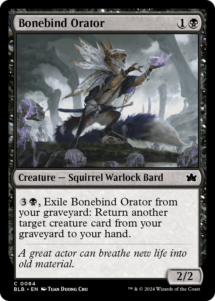 Bonebind Orator [Bloomburrow] | Gear Gaming Bentonville