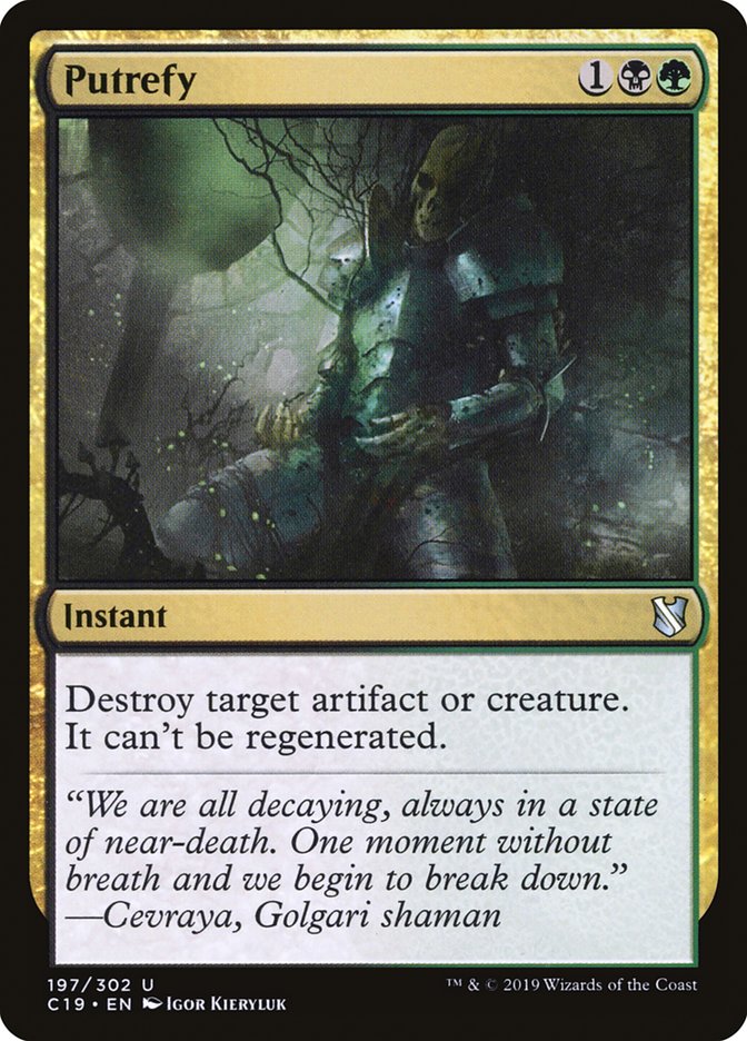 Putrefy [Commander 2019] | Gear Gaming Bentonville