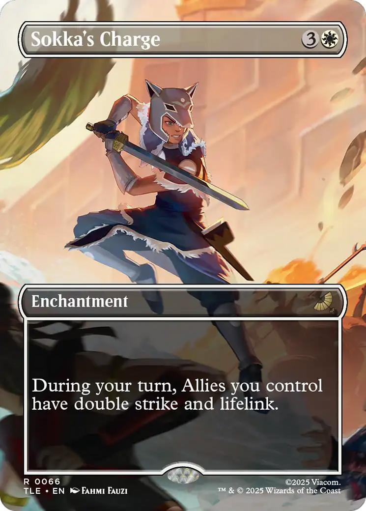 Sokka's Charge (Borderless) [Avatar: The Last Airbender: Eternal-Legal] | Gear Gaming Bentonville