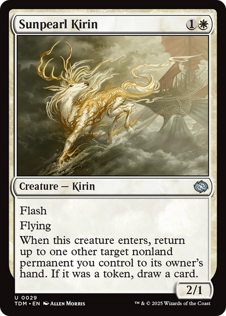 Sunpearl Kirin [Tarkir: Dragonstorm] | Gear Gaming Bentonville