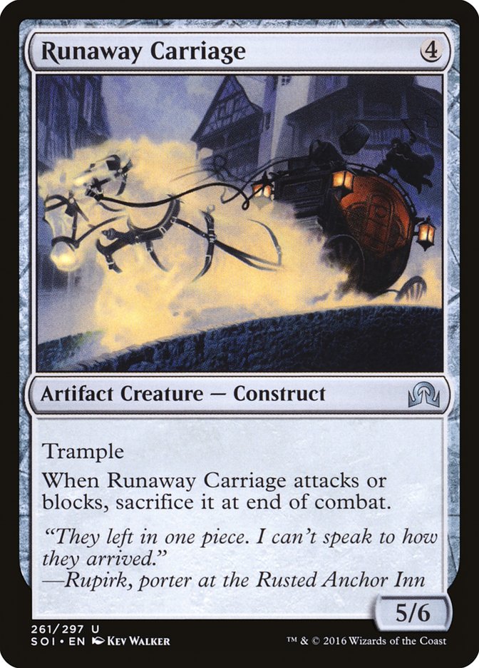 Runaway Carriage [Shadows over Innistrad] | Gear Gaming Bentonville
