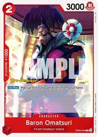 Baron Omatsuri [Wings of the Captain Pre-Release Cards] | Gear Gaming Bentonville