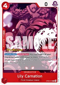 Lily Carnation [Wings of the Captain Pre-Release Cards] | Gear Gaming Bentonville