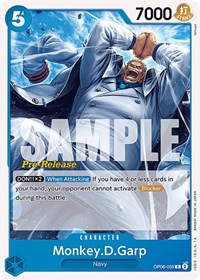 Monkey.D.Garp [Wings of the Captain Pre-Release Cards] | Gear Gaming Bentonville