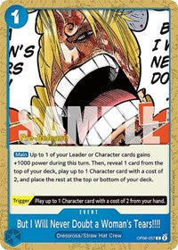 But I Will Never Doubt a Woman's Tears!!!! [Wings of the Captain Pre-Release Cards] | Gear Gaming Bentonville