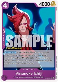 Vinsmoke Ichiji (060) [Wings of the Captain Pre-Release Cards] | Gear Gaming Bentonville