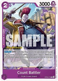 Count Battler [Wings of the Captain Pre-Release Cards] | Gear Gaming Bentonville