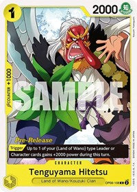 Tenguyama Hitetsu [Wings of the Captain Pre-Release Cards] | Gear Gaming Bentonville