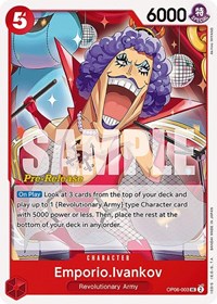 Emporio.Ivankov [Wings of the Captain Pre-Release Cards] | Gear Gaming Bentonville