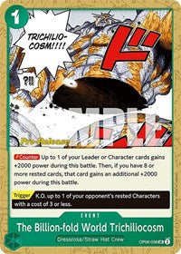 The Billion-fold World Trichiliocosm [Wings of the Captain Pre-Release Cards] | Gear Gaming Bentonville