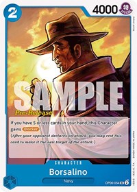 Borsalino [Wings of the Captain Pre-Release Cards] | Gear Gaming Bentonville