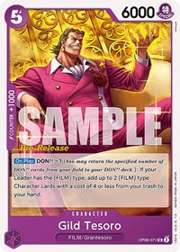 Gild Tesoro [Wings of the Captain Pre-Release Cards] | Gear Gaming Bentonville