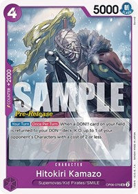 Hitokiri Kamazo [Wings of the Captain Pre-Release Cards] | Gear Gaming Bentonville