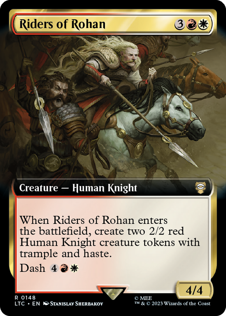 Riders of Rohan (Extended Art) [The Lord of the Rings: Tales of Middle-Earth Commander] | Gear Gaming Bentonville