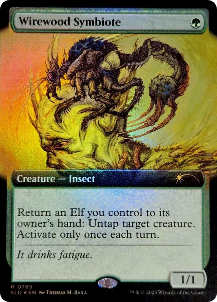 Wirewood Symbiote (Extended Art) [Secret Lair Drop Series] | Gear Gaming Bentonville