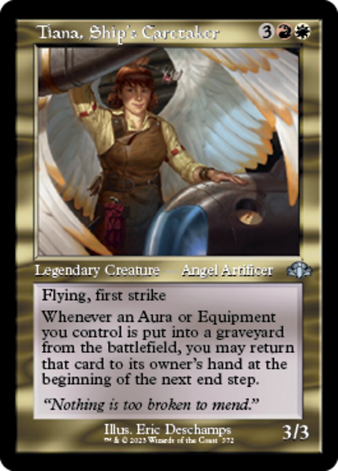 Tiana, Ship's Caretaker (Retro) [Dominaria Remastered] | Gear Gaming Bentonville