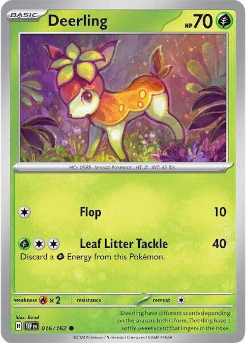 Deerling (016/162) [Scarlet & Violet: Temporal Forces] | Gear Gaming Bentonville