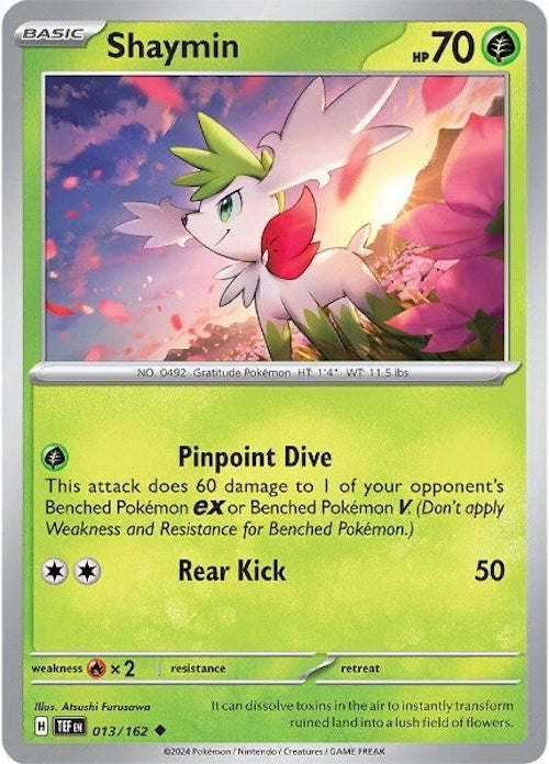 Shaymin (013/162) [Scarlet & Violet: Temporal Forces] | Gear Gaming Bentonville