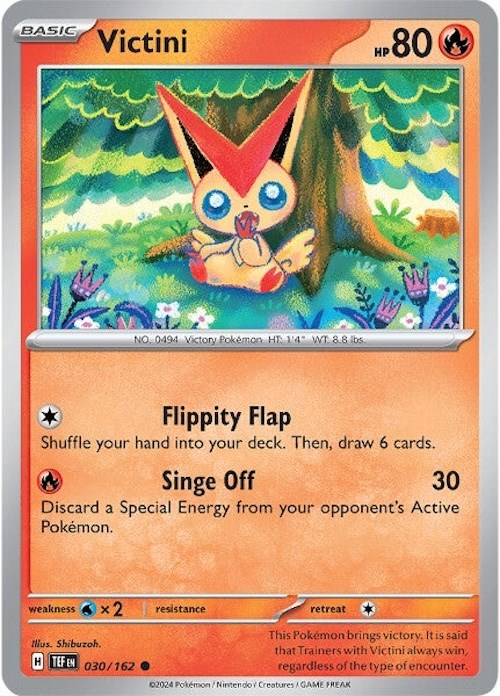 Victini (030/162) [Scarlet & Violet: Temporal Forces] | Gear Gaming Bentonville