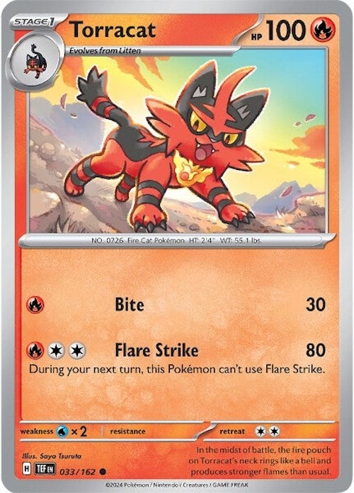 Torracat (033/162) [Scarlet & Violet: Temporal Forces] | Gear Gaming Bentonville