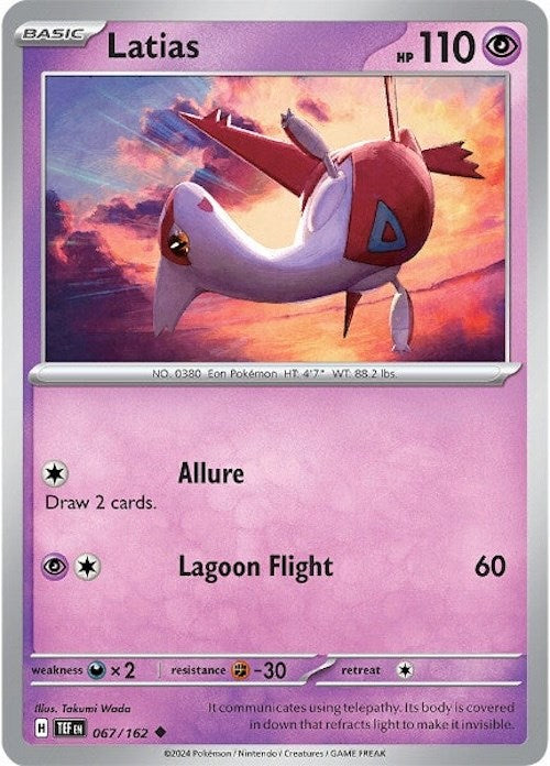 Latias (067/162) [Scarlet & Violet: Temporal Forces] | Gear Gaming Bentonville