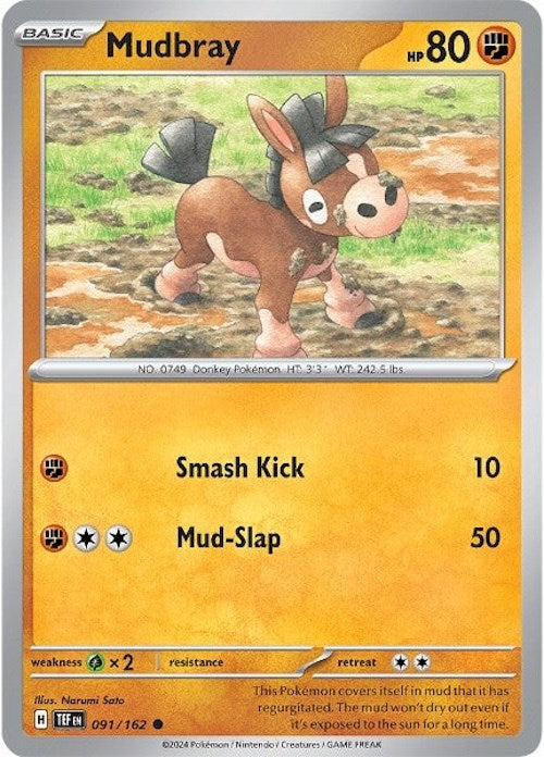 Mudbray (091/162) [Scarlet & Violet: Temporal Forces] | Gear Gaming Bentonville