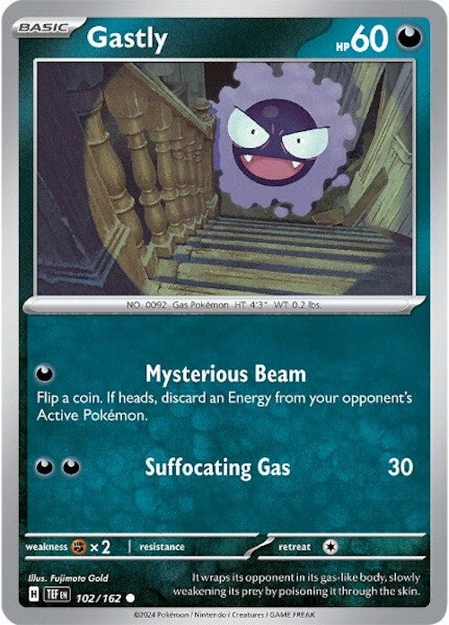 Gastly (102/162) [Scarlet & Violet: Temporal Forces] | Gear Gaming Bentonville