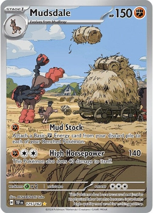 Mudsdale (175/162) [Scarlet & Violet: Temporal Forces] | Gear Gaming Bentonville