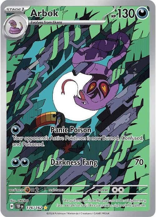 Arbok (176/162) [Scarlet & Violet: Temporal Forces] | Gear Gaming Bentonville