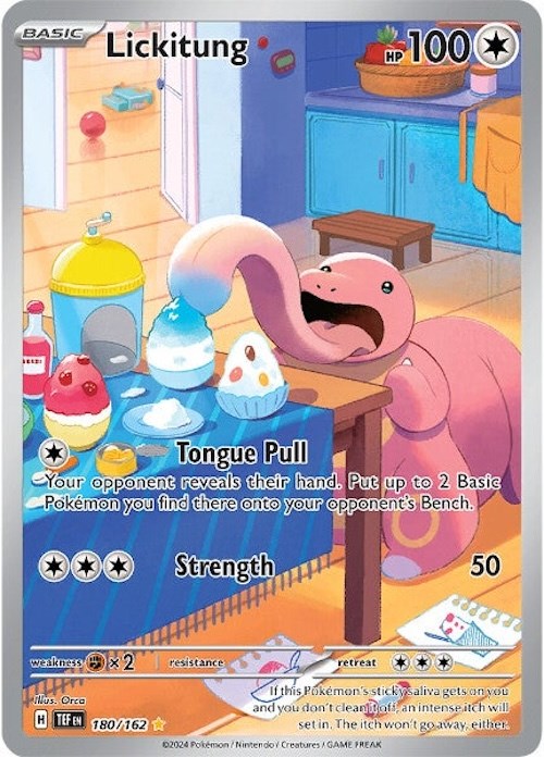 Lickitung (180/162) [Scarlet & Violet: Temporal Forces] | Gear Gaming Bentonville