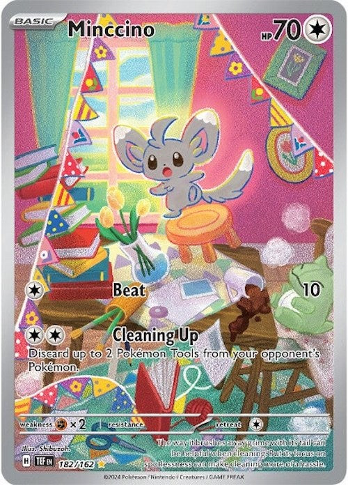 Minccino (182/162) [Scarlet & Violet: Temporal Forces] | Gear Gaming Bentonville