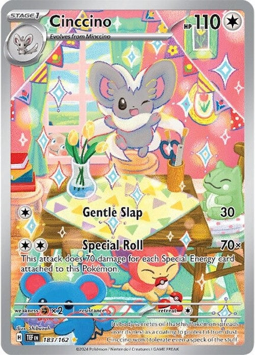 Cinccino (183/162) [Scarlet & Violet: Temporal Forces] | Gear Gaming Bentonville