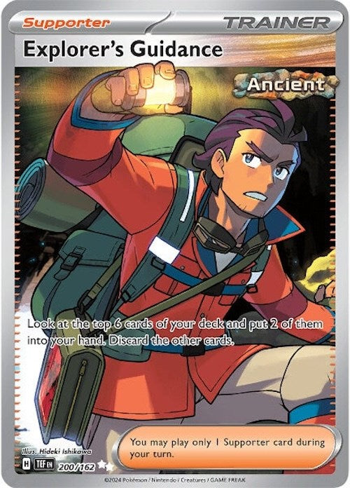 Explorer's Guidance (200/162) [Scarlet & Violet: Temporal Forces] | Gear Gaming Bentonville