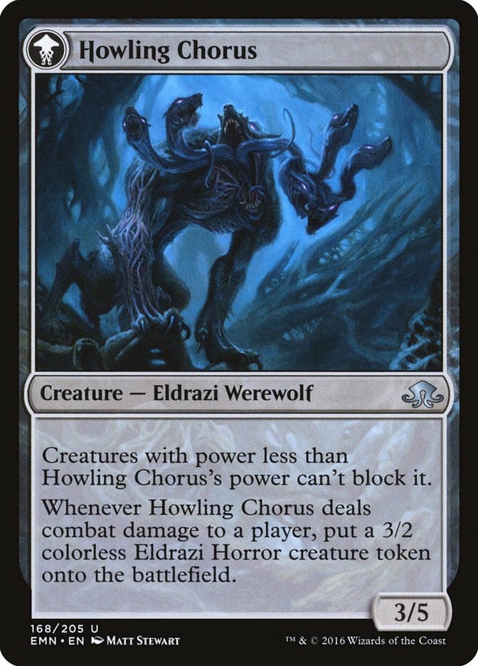 Shrill Howler // Howling Chorus [Eldritch Moon] | Gear Gaming Bentonville