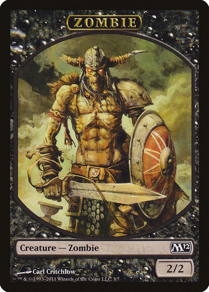 Zombie Token [Magic 2012 Tokens] | Gear Gaming Bentonville
