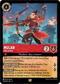 Mulan - Elite Archer (114/204) [Ursula's Return] | Gear Gaming Bentonville