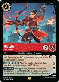 Mulan - Elite Archer (224/204) [Illumineer's Quest: Deep Trouble] | Gear Gaming Bentonville