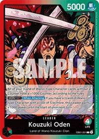 Kouzuki Oden (EB01-001) [Extra Booster: Memorial Collection] | Gear Gaming Bentonville