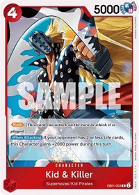 Kid & Killer (EB01-003) [Extra Booster: Memorial Collection] | Gear Gaming Bentonville