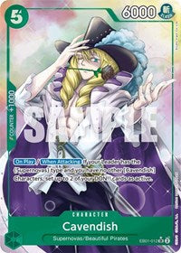Cavendish (Alternate Art) (EB01-012) [Extra Booster: Memorial Collection] | Gear Gaming Bentonville