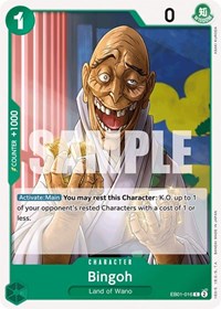 Bingoh (EB01-016) [Extra Booster: Memorial Collection] | Gear Gaming Bentonville