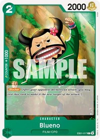 Blueno (EB01-017) [Extra Booster: Memorial Collection] | Gear Gaming Bentonville