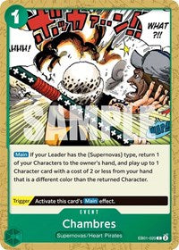 Chambres (EB01-020) [Extra Booster: Memorial Collection] | Gear Gaming Bentonville