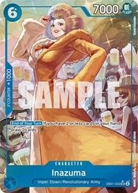 Inazuma (Alternate Art) (EB01-022) [Extra Booster: Memorial Collection] | Gear Gaming Bentonville